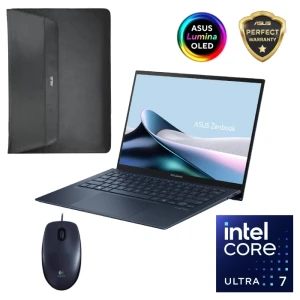 ASUS Zenbook S13 OLED UX5304MA-NQ007WS Laptop 13.3 Inch 3K OLED Intel Core Ultra 7-155U 16GB RAM 1TB SSD Intel Graphics Win 11 Sleeve, 90NB12V3-M00940