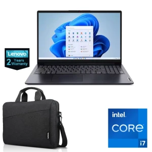 Lenovo IdeaPad 1 15IAU7 Laptop Intel Ci7-1255U 8GB RAM 512GB SSD Intel Iris Graphics Xe 15.6” FHD Win11 Abyss Blue+Bag - 2 Years Warranty - 82QD00AVED