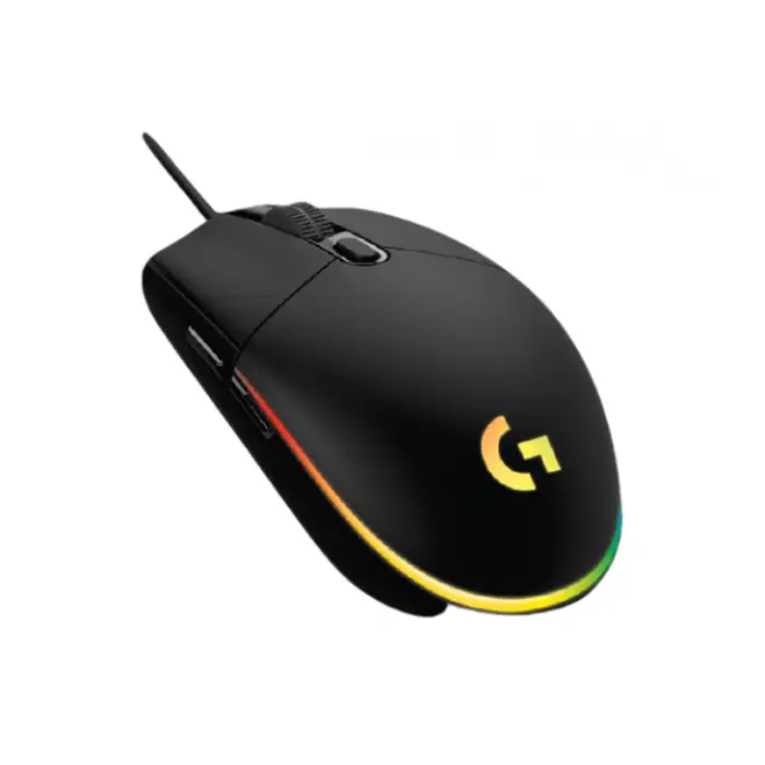 Logitech G102 LIGHTSYNC RGB 6 Button Wired Gaming Mouse – Black