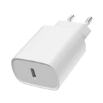 20W USC-C Power Adapter With USB-C to Lightning Cable White