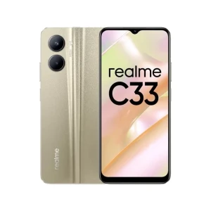 REALME C33 Dual SIM 128GB 4GB RAM 4G LTE – Sandy Gold