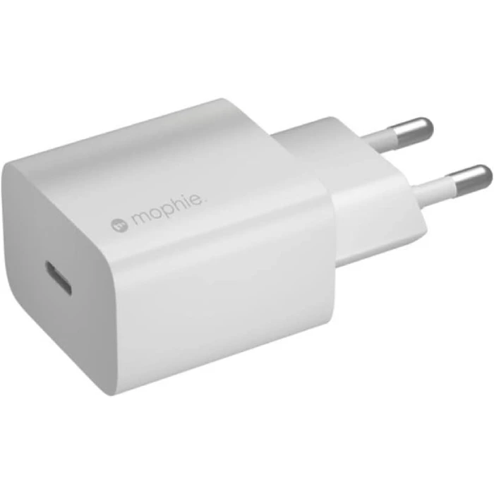 MOPHIE Wall Adapter Fast Charging USB-C 20W EU charger White -409907457