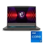 لاب توب العابMSI Thin 15 B13UCX 2491XEG , انتلCI7-13620H  رام16  جيجا 512 جيجا SSD نفيديا RTX 2050 سعة 4 جيجا، واي فاي 6E شاشة15.6 بوصة 144 هرتز رمادي