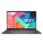 MSI Modern 14 F13MG 041XEG Laptop, Intel Ci7-1355U, 8GB RAM, 512GB SSD, Intel Iris Xe Graphics, 14Inch, FHD, 60Hz, DOS, Platinum Gray - 9S7-14S121-040