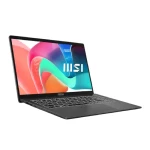 MSI Modern 14 F13MG 041XEG Laptop, Intel Ci7-1355U, 8GB RAM, 512GB SSD, Intel Iris Xe Graphics, 14Inch, FHD, 60Hz, DOS, Platinum Gray - 9S7-14S121-040