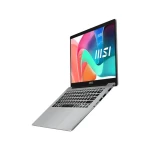 MSI Modern 14 F13MG 041XEG Laptop, Intel Ci7-1355U, 8GB RAM, 512GB SSD, Intel Iris Xe Graphics, 14Inch, FHD, 60Hz, DOS, Urban Silver - 9S7-14S122-041