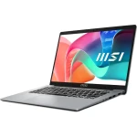 MSI Modern 14 F13MG 041XEG Laptop, Intel Ci7-1355U, 8GB RAM, 512GB SSD, Intel Iris Xe Graphics, 14Inch, FHD, 60Hz, DOS, Urban Silver - 9S7-14S122-041