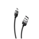 Oraimo OCD-C72 SolidLine 1Meter 3A Type-C Fast Data Cable - Black