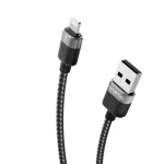 Oraimo OCD-L72 SolidLine 1Meter 2A Fast Lightning iPhone Cable - Black