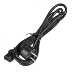 Computer PC Power Cable 1.5 Meter - Black