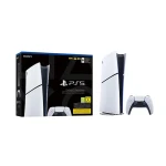 Sony Playstation 5 Digital Edition Silm Console With Dual Sense Controller - White