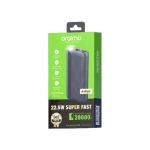 Oraimo Traveler OPB-7204Q Power Bank 20000mAh Super Fast 22.5W - Black