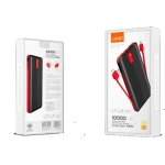 LDNIO PL1013 Power Bank 10000mAh Built-in Cable Output port Type-c Lightning and Micro