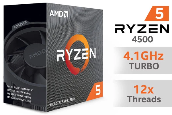 AMD Ryzen 5 4500 Desktop MPK