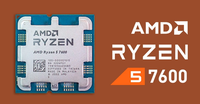 CPU AMD Ryzen 5 7600