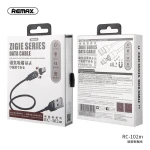 Remax RC-102m Zigie Series Micro Charging &amp; Data Magnetic Cable  Black
