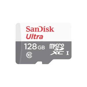 SanDisk 128GB Ultra microSDXC 100MB/s Class 10 UHS-I Memory Card SDSQUNR-128G-GN6MN