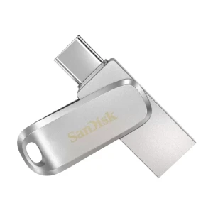 SanDisk 64GB Ultra Dual USB-C Flash Drive USB 3.1 Gen 1 Silver - SDDDC4-064G-G46