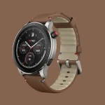Amazfit GTR 4 Smart Watch  1.43-inch – Vintage Brown Leather