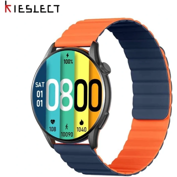 Kieslect KR-PRO Calling Watch Pro Smart Watch - Multi-Color 2 Straps Black - YFT2030EU