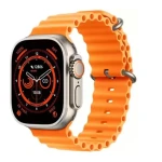 X9 Pro Smart Watch 2.02" Super AMOLED Screen 45 mm With 2 Straps Silicone 14 Days Warranty - Orange