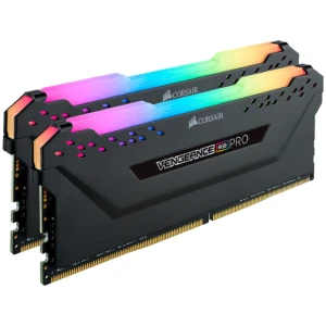 كورسير مجموعة ذاكرة VENGEANCE RGB برو 32 جيجابايت (2 x 16جيجا) DDR4 رام 3600ميجاهرتز C18 - أسود