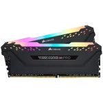 Corsair VENGEANCE® RGB PRO 32GB (2 x 16GB) DDR4 DRAM 3600MHz C18 Memory Kit — Black