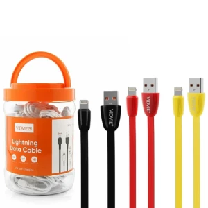 VIDVIE CT01 Strong Lightning iPhone 2.4A Fast Charging USB Data Cable 100cm