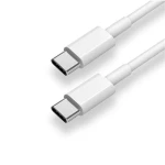 شاحن اكس-سكوتCH-237، محول طاقة USB-C بقدرة 35 وات مع كابل USB-C إلى USB-C لون أبيض - ضمان 14 يومًا