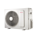 SHARP 2.25 HP Air Conditioner Split Cool Turbo White AH-A18YSE