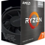 معالج AMD Ryzen 7 5700G بوكس ثماني النواة 3.8 جيجاهرتز مقبس AM4 65 وات AMD Radeon Graphics