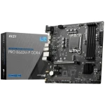 MSI PRO B660M-P DDR4 LGA 1700 Intel B660 SATA 6GB M-ATX Motherboard