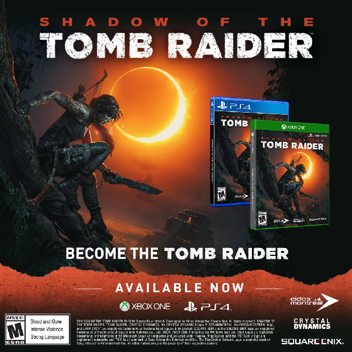 Shadow of the Tomb Raider Definitive Edition ps4